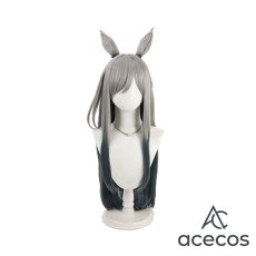 画像2: ウマ娘プリティーダービー　風　クロノジェネシス　勝負服　コスプレウィッグ　鬘　かつら (2)