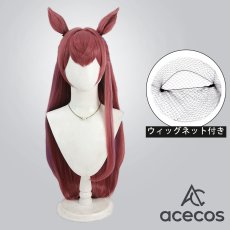 画像1: アークナイツ　風　レイ　コスプレウィッグ　鬘　かつら (1)