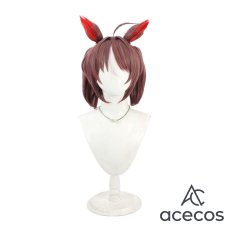 画像2: ウマ娘プリティーダービー　風　グランアレグリア　コスプレウィッグ　鬘　かつら (2)