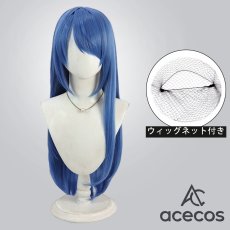 画像1: プロジェクトセカイ カラフルステージ！ feat. 初音ミク　風　桐谷遥　清楚系ミルクチョコレート　ビターな色でクールに　コスプレウィッグ　鬘　かつら (1)