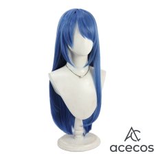 画像3: プロジェクトセカイ カラフルステージ！ feat. 初音ミク　風　桐谷遥　清楚系ミルクチョコレート　ビターな色でクールに　コスプレウィッグ　鬘　かつら (3)