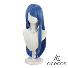 画像4: プロジェクトセカイ カラフルステージ！ feat. 初音ミク　風　桐谷遥　清楚系ミルクチョコレート　ビターな色でクールに　コスプレウィッグ　鬘　かつら (4)