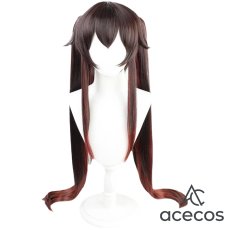 画像2: 原神(げんしん)　風　胡桃(フータオ）　コスプレウィッグ　鬘　かつら (2)