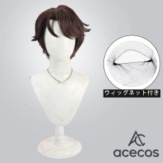 画像1: IdentityV 第五人格　風　占い師(イライ・クラーク)　BLK.ELI　コスプレウィッグ　鬘　かつら (1)