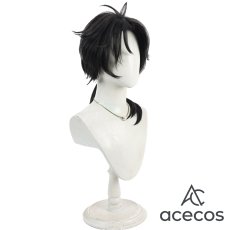 画像3: IdentityV 第五人格　風　納棺師(イソップ・カール)　BLK.AESOP　コスプレウィッグ　鬘　かつら (3)