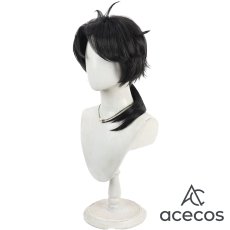 画像5: IdentityV 第五人格　風　納棺師(イソップ・カール)　BLK.AESOP　コスプレウィッグ　鬘　かつら (5)
