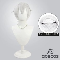 画像1: 刀剣乱舞　風　蛍丸　コスプレウィッグ　鬘　かつら (1)