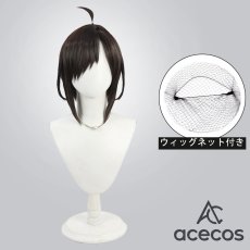 画像1: Fate/Grand Order　風　FGO　謎の蘭丸X(森蘭丸)　コスプレウィッグ　鬘　かつら (1)