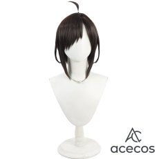 画像2: Fate/Grand Order　風　FGO　謎の蘭丸X(森蘭丸)　コスプレウィッグ　鬘　かつら (2)