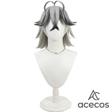 画像2: 桃源暗鬼　風　手術岾ロクロ　コスプレウィッグ　鬘　かつら (2)