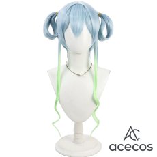 画像2: オンゲキ　風　珠洲島有栖　コスプレウィッグ　鬘　かつら (2)