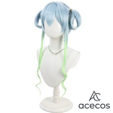 画像4: オンゲキ　風　珠洲島有栖　コスプレウィッグ　鬘　かつら (4)