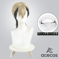 画像1: ガチアクタ　風　ザンカ　コスプレウィッグ　鬘　かつら (1)
