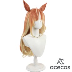 画像4: ウマ娘プリティーダービー　風　エスポワールシチー　コスプレウィッグ　鬘　かつら (4)