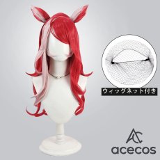 画像1: ウマ娘プリティーダービー　風　ラヴズオンリーユー　コスプレウィッグ　鬘　かつら (1)