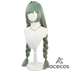 画像4: 鳴潮(Wuthering Waves)　風　フローヴァ　コスプレウィッグ　鬘　かつら (4)