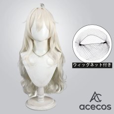画像1: 鳴潮(Wuthering Waves)　風　ザンニー　コスプレウィッグ　鬘　かつら (1)