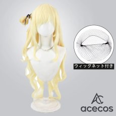画像1: 鳴潮(Wuthering Waves)　風　フィービー　コスプレウィッグ　鬘　かつら (1)