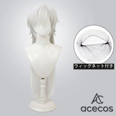 画像1: 鳴潮(Wuthering Waves)　風　哥舒臨　コスプレウィッグ　鬘　かつら (1)