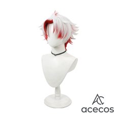 画像4: 鳴潮(Wuthering Waves)　風　スカー　コスプレウィッグ　鬘　かつら (4)