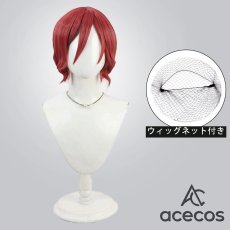 画像1: 刀剣乱舞　風　面影　コスプレウィッグ　鬘　かつら (1)