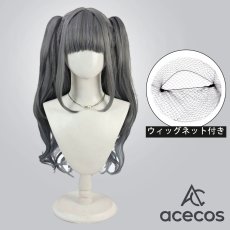 画像1: 前橋ウィッチーズ　風　新里アズ　コスプレウィッグ　鬘　かつら (1)