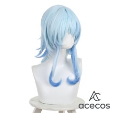 画像4: 鳴潮(Wuthering Waves)　風　ショアキーパー　コスプレウィッグ　鬘　かつら (4)