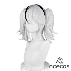 画像3: 鳴潮(Wuthering Waves)　風　ツバキ　コスプレウィッグ　鬘　かつら (3)