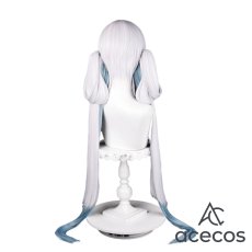 画像3: 鳴潮(Wuthering Waves)　風　こんし(今汐)　コスプレウィッグ　鬘　かつら (3)