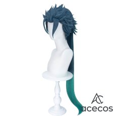画像3: 鳴潮(Wuthering Waves)　風　忌炎　コスプレウィッグ　鬘　かつら (3)