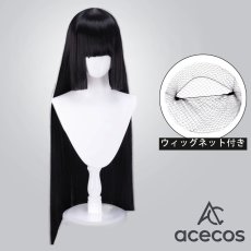 画像1: xxxHOLiC　風　壱原侑子　コスプレウィッグ　鬘　かつら (1)