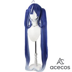 画像4: 鳴潮(Wuthering Waves)　風　ユーノ　コスプレウィッグ　鬘　かつら (4)