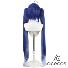 画像5: 鳴潮(Wuthering Waves)　風　ユーノ　コスプレウィッグ　鬘　かつら (5)
