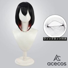 画像1: 勝利の女神：NIKKE　風　ルージュ　コスプレウィッグ　鬘　かつら (1)