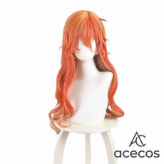 画像2: 鳴潮(Wuthering Waves)　風　オーガスタ　コスプレウィッグ　鬘　かつら (2)