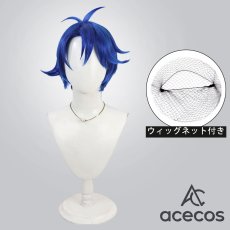 画像1: ひみつのアイプリ　風　七浦すばる　コスプレウィッグ　鬘　かつら (1)