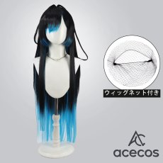 画像1: 闇ヒーラー　風　カーミラ　コスプレウィッグ　鬘　かつら (1)