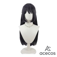 画像2: 青春ブタ野郎はバニーガール先輩の夢を見ない　風　牧之原翔子　コスプレウィッグ　鬘　かつら (2)