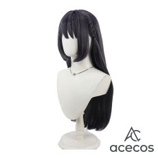画像4: 青春ブタ野郎はバニーガール先輩の夢を見ない　風　牧之原翔子　コスプレウィッグ　鬘　かつら (4)
