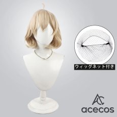 画像1: 虚構推理　風　岩永琴子　コスプレウィッグ　鬘　かつら (1)