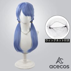 画像1: ラブライブ！蓮ノ空女学院スクールアイドルクラブ　風　村野さやか　DOLLCHESTRA　Tragic Drops　コスプレウィッグ　鬘　かつら (1)