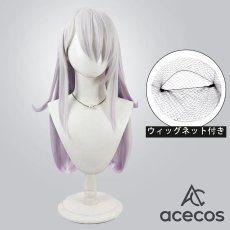 画像1: オンゲキ　風　Transcend Lights　皇城セツナ　コスプレウィッグ　鬘　かつら (1)