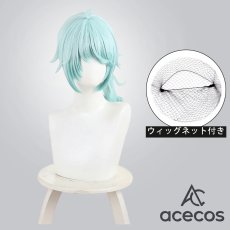 画像1: IdentityV 第五人格　風　画家(エドガー・ワルデン)　掌中の刻印　コスプレウィッグ　鬘　かつら (1)