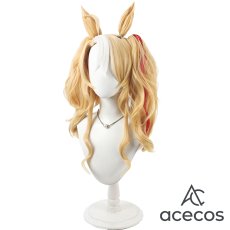 画像4: ウマ娘プリティーダービー　風　フサイチパンドラ　コスプレウィッグ　鬘　かつら (4)