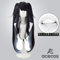 画像1: ブルーアーカイブ　風　愛清フウカ　コスプレウィッグ　鬘　かつら (1)