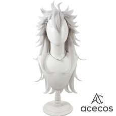 画像2: ツイステッドワンダーランド　風　ジャック・ハウル(Jack Howl)　夜空のシフォン　コスプレウィッグ　鬘　かつら (2)