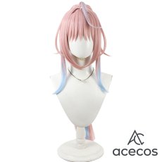 画像2: 極楽街　風　寶井寧　コスプレウィッグ　鬘　かつら (2)