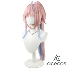 画像4: 極楽街　風　寶井寧　コスプレウィッグ　鬘　かつら (4)