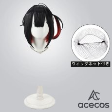 画像1: 勝利の女神：NIKKE　風　ルージュ　アンラッキーラビット　コスプレウィッグ　鬘　かつら (1)