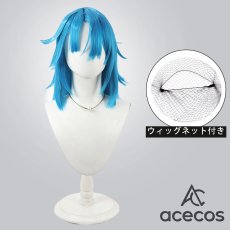 画像1: フラガリアメモリーズ　風　タッサム　コスプレウィッグ　鬘　かつら (1)